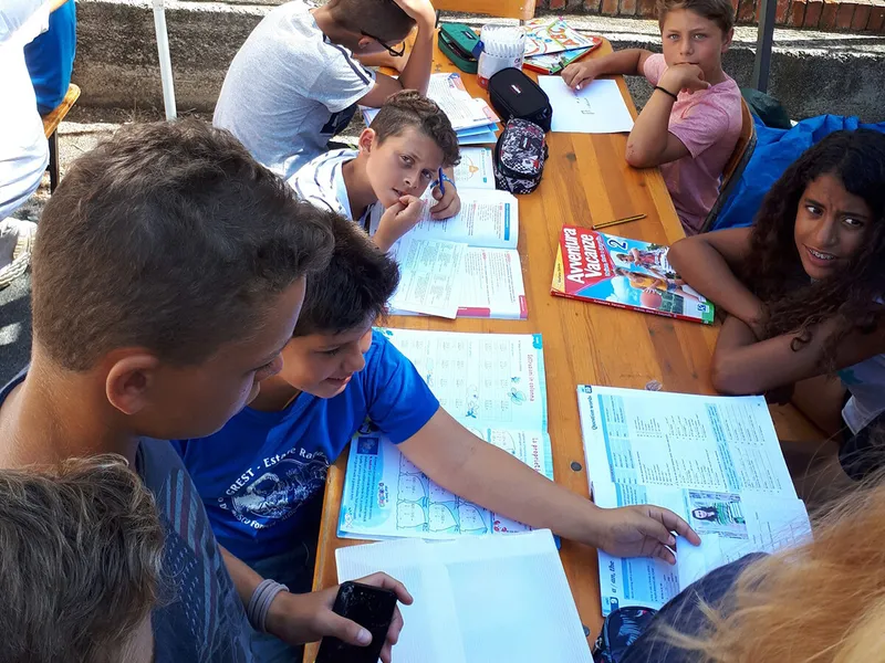 Compiti delle vacanze in oratorio